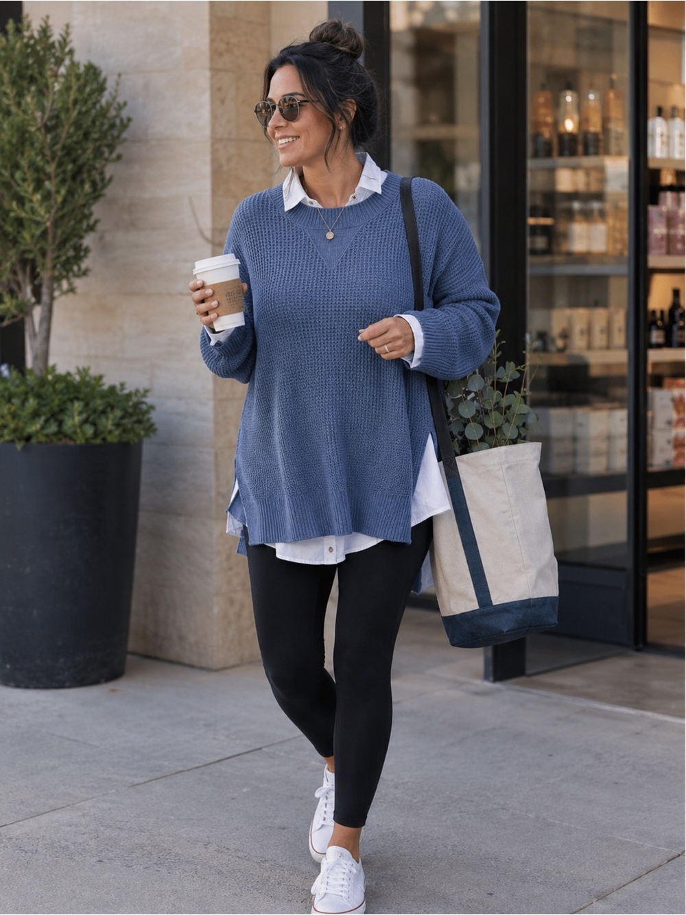 NWT Natural Reflections Oversized Sweater Size XL. Mom-gear, Minamalist